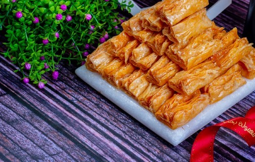 بقلاوة بيضاء